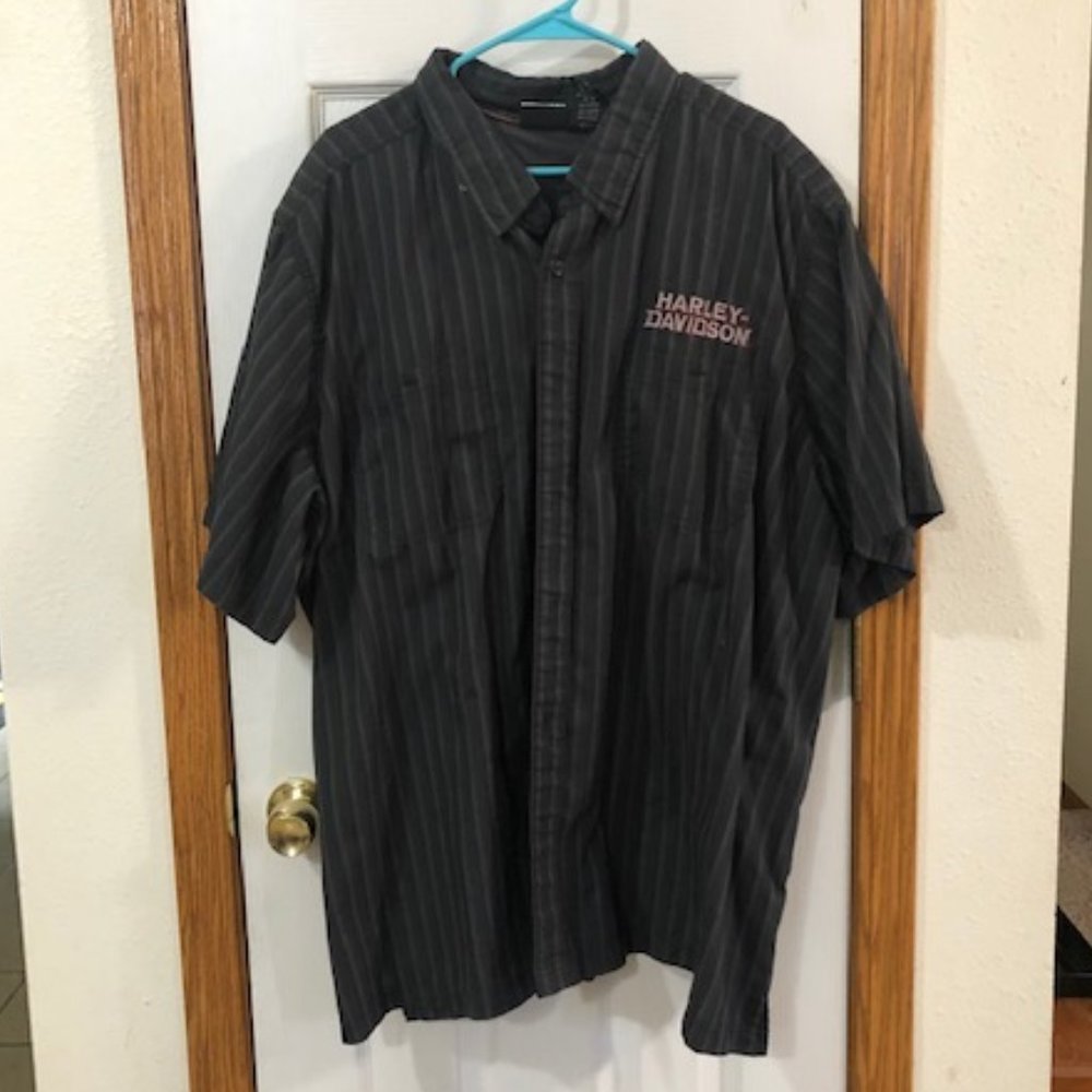 Harley-Davidson Button Down Shirt 4XL